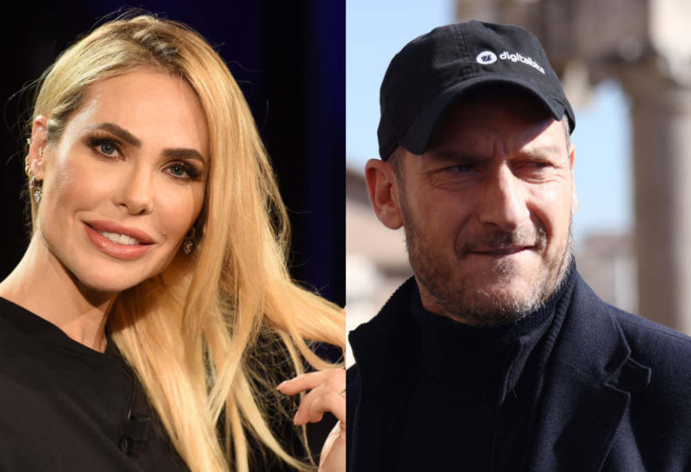 Francesco Totti e Ilary Blasi: nn c’è l’accordo, si va in tribunale