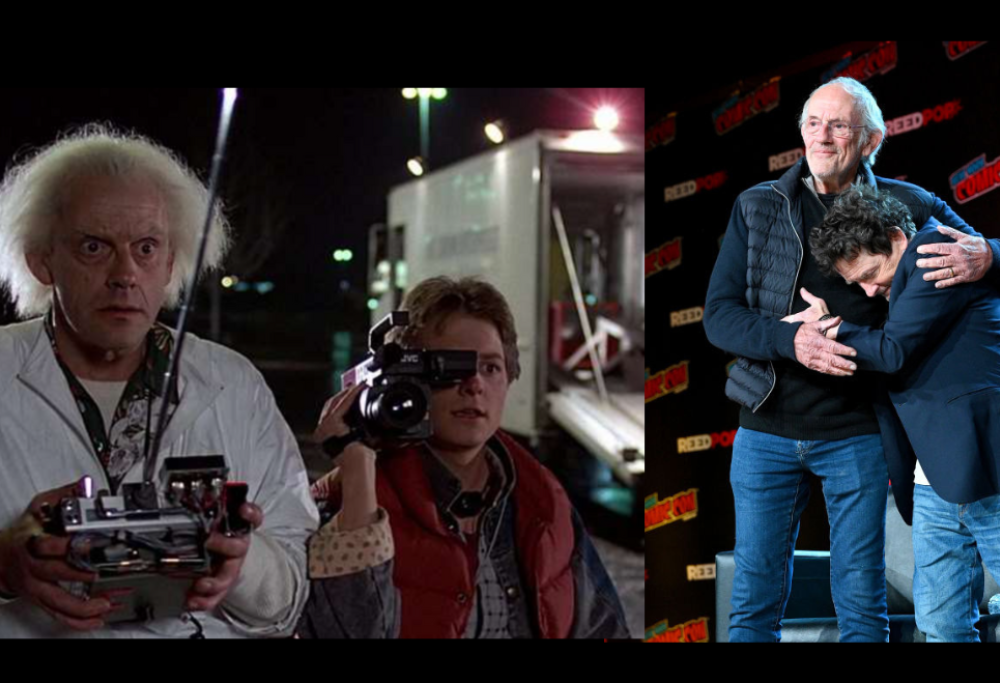 Ritorno al futuro: Michael J fox in lacrime incontra Christopher Lloyd