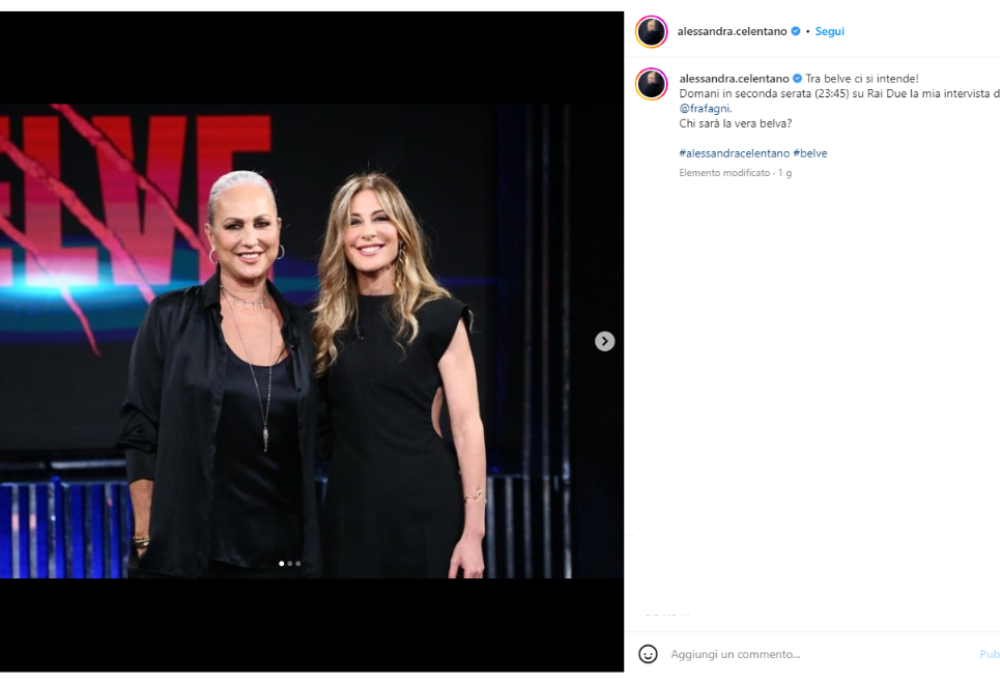 Alessandra Celentano rivela: “Sono casta da 13 anni”