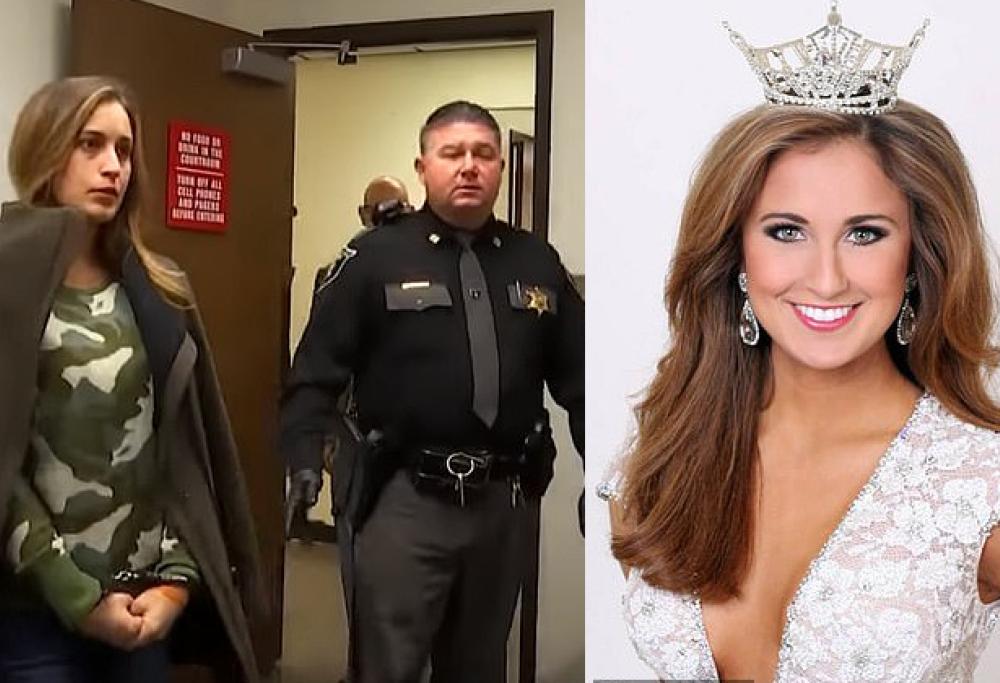 Ex Miss Kentucky condannata a 2 anni per aver inviato foto hot all'allievo 15enne