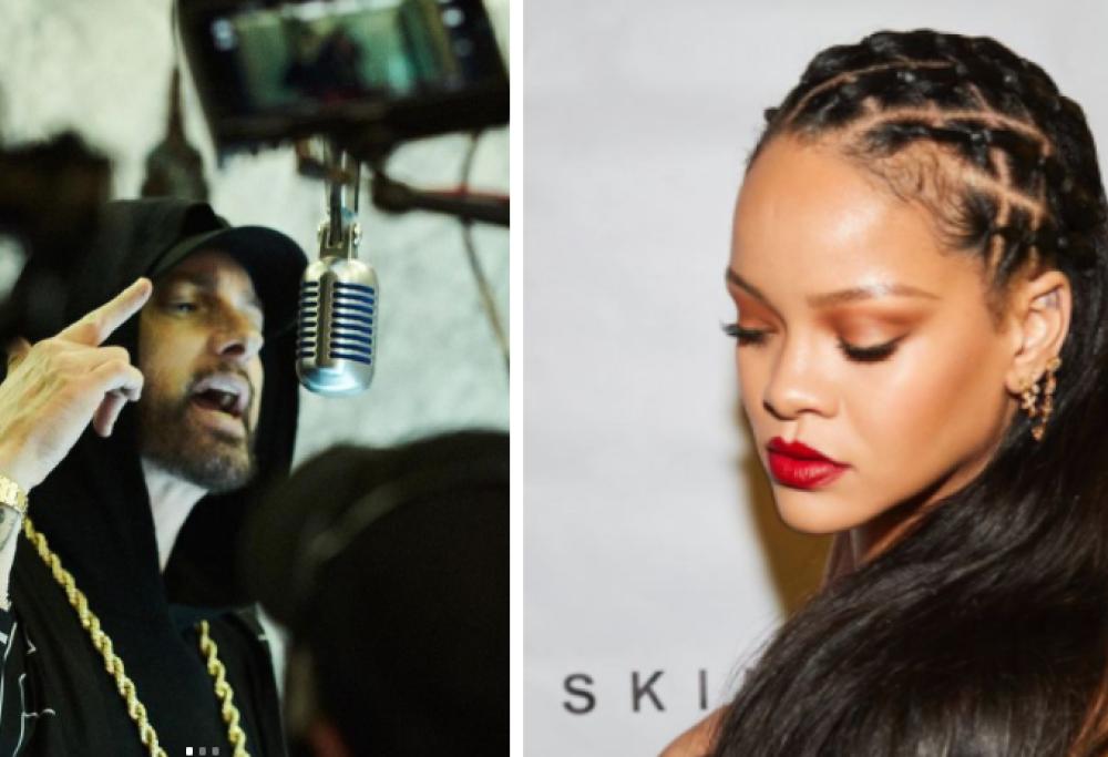 Eminem chiede scusa a Rihanna nel suo nuovo brano "Zeus"