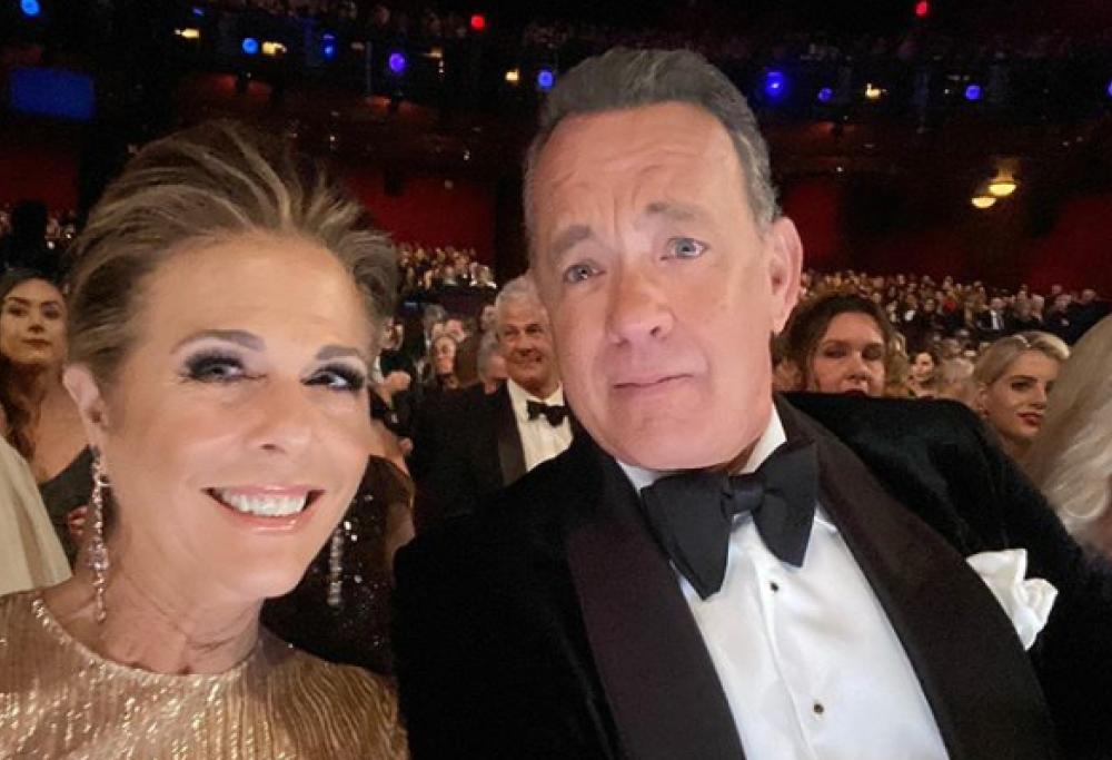 Coronavirus, positivi anche Tom Hanks e sua moglie Rita