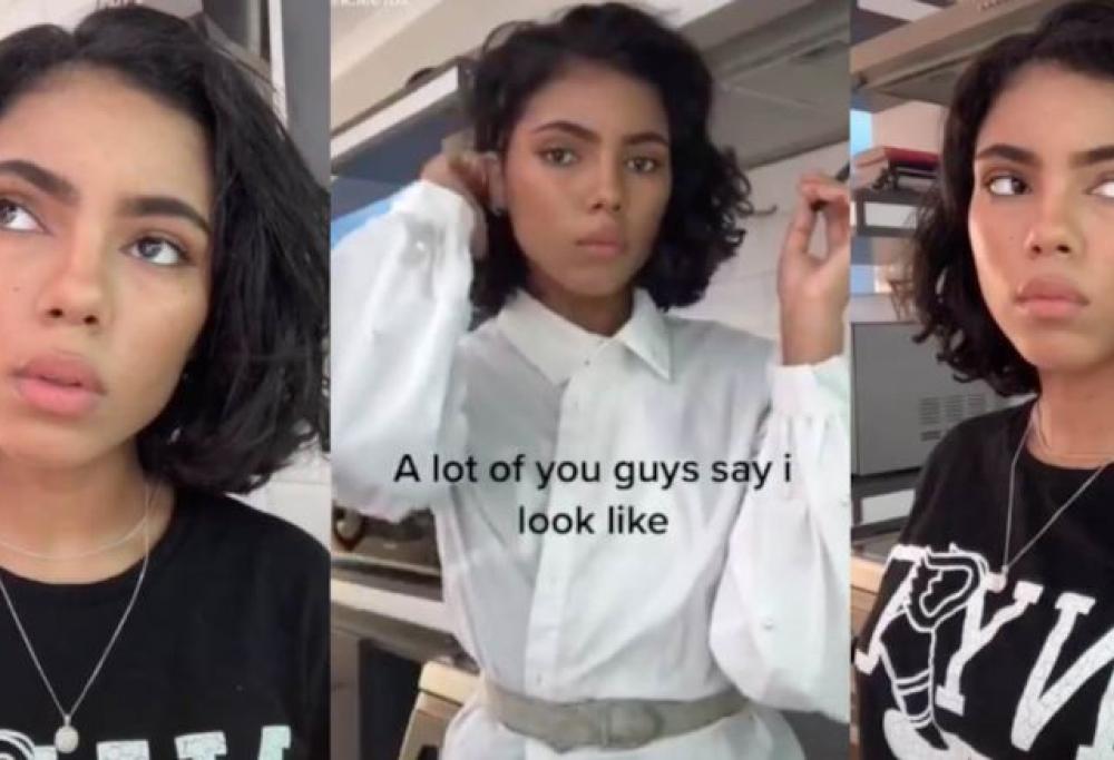 Lei sarebbe la sosia di Scarlett Johansson (scoperta su TikTok)