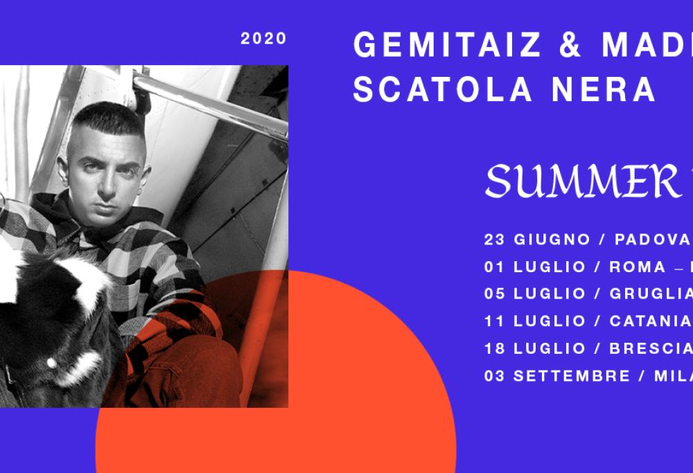 Gemitaiz e MadMan: annunciato il "Scatola Nera Live Summer Tour"