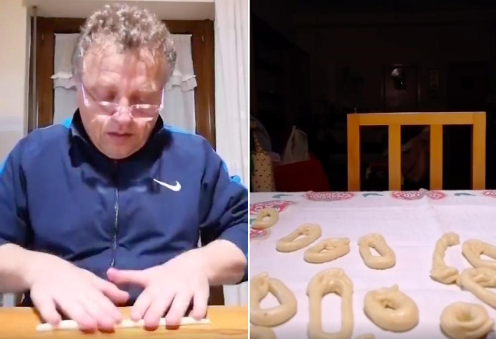 Fa i taralli in diretta Facebook: l'idea di un sindaco pugliese