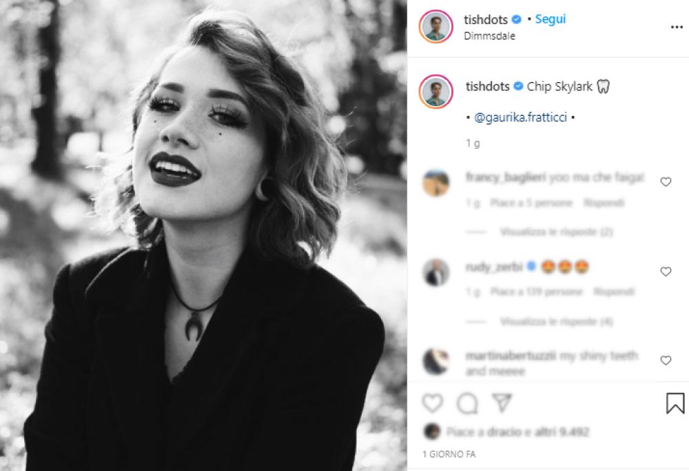 Ricordate Tish di Amici?  Eccola oggi