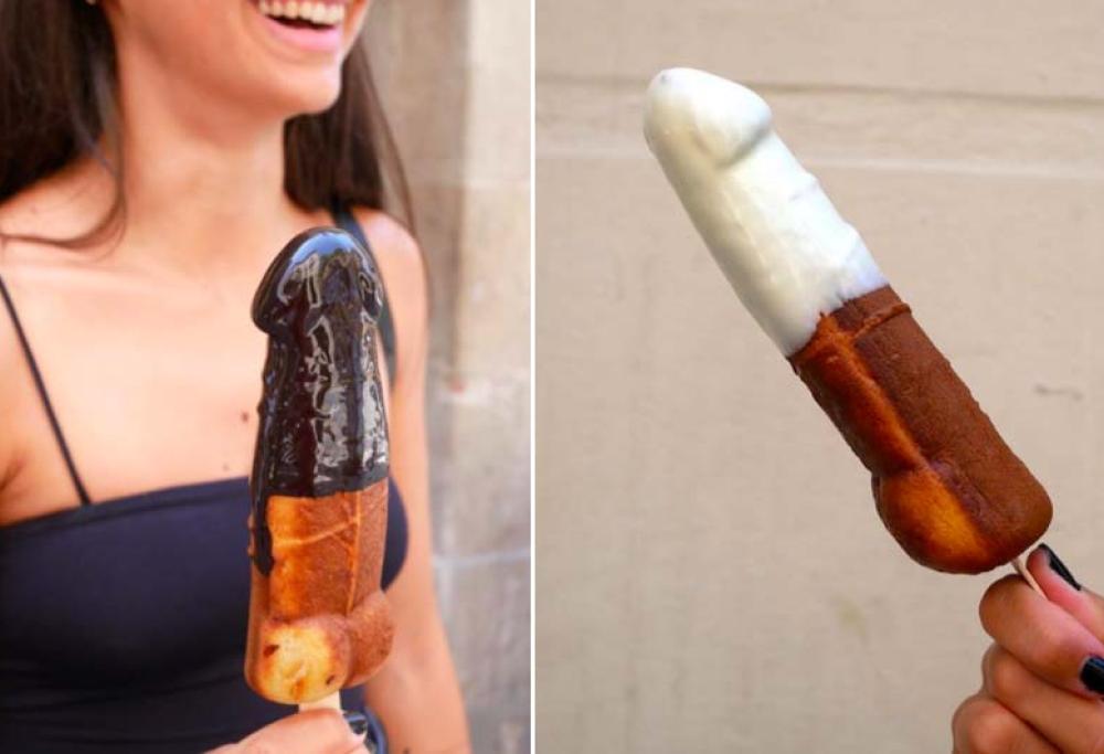Apre a Barcellona una polleria che non vende polli (ma waffle a forma di pene)