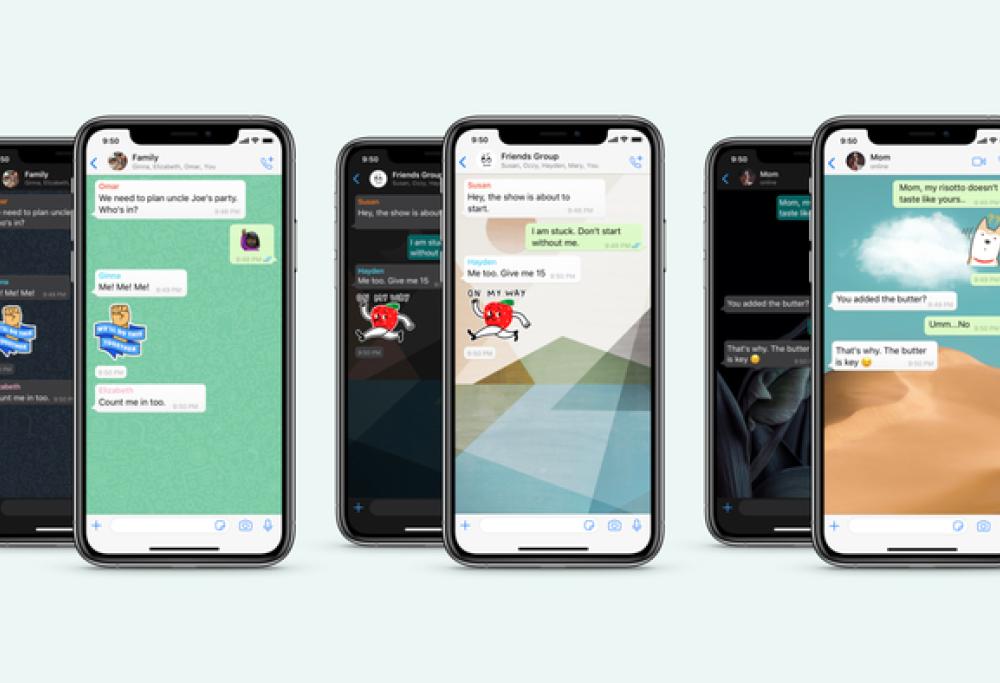 Arrivano gli sfondi personalizzati per le chat di WhatsApp