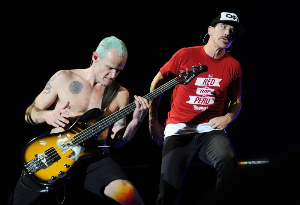 Red Hot Chili Peppers in concert in Turin