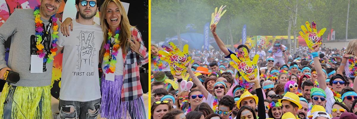The Color Run: prima tappa da record con Radio 105! The Color Run: prima tappa da record con Radio 105!