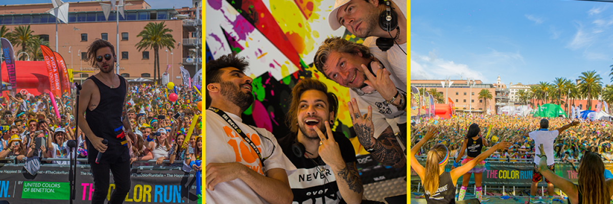 Genova si colora per la Color Run Genova si colora per la Color Run