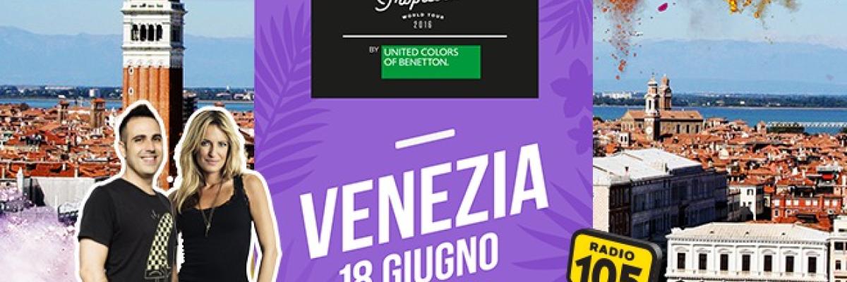 Genova in festa con 105 e la Color Run! Genova in festa con 105 e la Color Run!