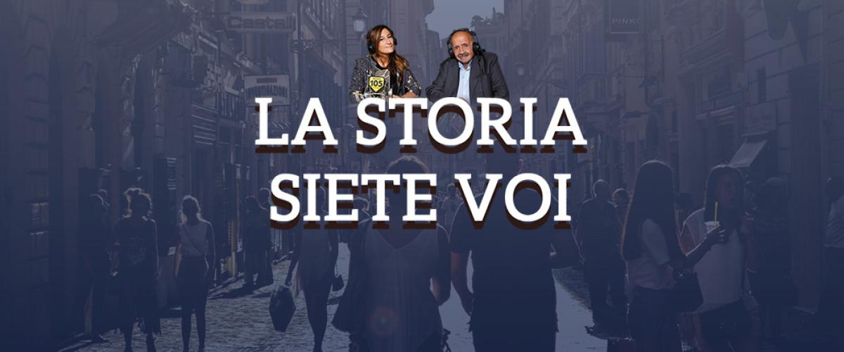 "La Storia Siete Voi", il nuovo appuntamento all'interno del Radio Costanzo Show!