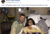 Justin Timberlake ha fatto visita a una ragazza ferita in una sparatoria a scuola