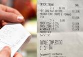 Scontrino shock a Roma: 120 euro per 4 panini, 4 lattine di Coca e un'acqua