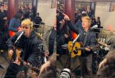 Green Day, live a sorpresa nella metropolitana di New York: video