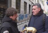 Bobo Vieri riceve il Tapiro: “Canalis? È vero, mi ha sputato”