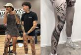 Tananai e il mega tatuaggio sulla gamba: qual è il suo significato?