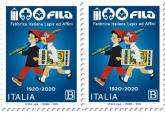 I pastelli Fila compiono 100 anni e l’azienda festeggia con un francobollo