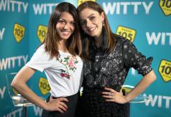 Annalisa con Ylenia ad Amici 1729/05/18