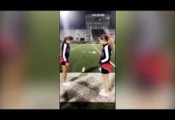 Camminare nel vuoto? Una cheerleader texana ci riesce. Ecco il video