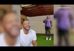 Shock: Will Smith perde i denti giocando a golf con Jason Derulo