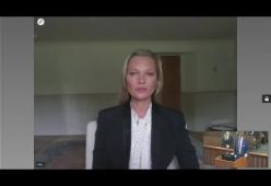 Processo Heard- Depp, parla Kate Moss: “Falso che mi abbia spinta dalla scale”