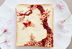 Toast come opere d'arte: non sono bellissimi? 