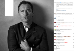 Jude Law e Raff Law sono i nuovi ambassador di Brioni 