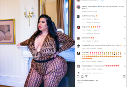 Natasha Crown voleva il sedere più  grande del mondo, ma da 7 anni non ha una relazione