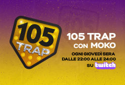 Interagisci direttamente con gli ospiti di 105 Trap su Twitch