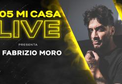 105 Mi Casa Live: quarto appuntamento con Fabrizio Moro il 30 novembre