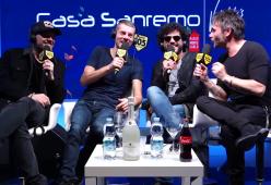 Sanremo 2018, Pezzali, Nek e Renga a 105 Mi Casa: "Canteremo Strada facendo con Claudio Baglioni"