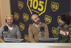 Maccio Capatonda, Herbert Ballerina e Ivo Avido a 105 Friends!