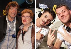 Mara Maionchi e Cecchetto in diretta con Max Brigante, le foto
