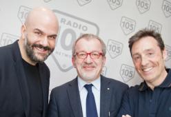 Il presidente Maroni a 105 Friends: Radio 105 è media partner di Regione Lombardia per Expo 2015.
