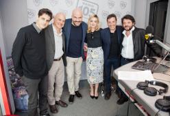 Luca Zingaretti, Carolina Crescentini e Lillo ospiti di 105 Friends