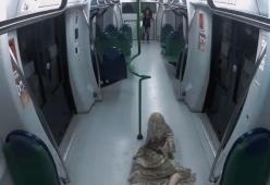 L’attacco zombie nella metropolitana brasiliana  