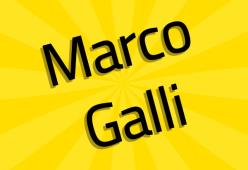 La madrina di Marco Galli..
