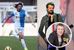 Omar Pedrini e Ezequiel Schelotto a "FOX SPORT RADIO 105"