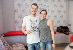 Francesca Vecchioni a 105 Mi Casa
