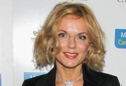 Geri Halliwell a lavoro con Ronnie Wood
