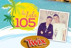LA ISLA 105 DALLO STUDIO TWIX DI RADIO 105 A FORMENTERA!