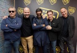 Pierfrancesco Favino e Claudio Amendola a 105 Friends, le foto