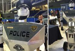 Con 105 Miami alla scoperta di “Hutch”, il primo robot poliziotto!