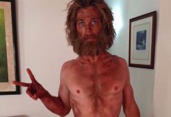 Chris Hemsworth molto dimagrito  per interpretare il film Moby Dick
