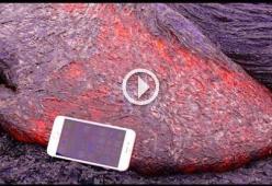 Cosa succede se butti un iPhone 6s nella lava di un vulcano?