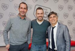 Vincenzo Salemme  e Paolo Calabresi a 105 all’Una: guarda le foto