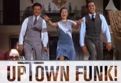 Un affascinante mashup di "Uptown Funk" e vecchie scene di danza di Hollywood.