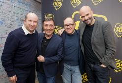 Carlo Verdone e Antonio Albanese a 105 Friends: guarda le foto